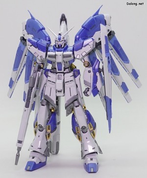 Gundam Base Hi-Nu Gundam [Titanium Finish] - 다양한 각도에서 본 모습 (1/6)