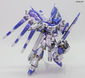 Gundam Base Hi-Nu Gundam [Titanium Finish] - 빔라이플 포즈 (1/3)
