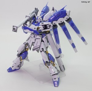 Gundam Base Hi-Nu Gundam [Titanium Finish] - 바주카 포즈 (1/2)