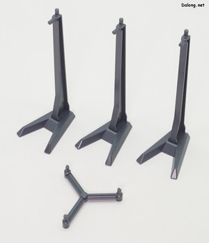 Gundam Base Unicorn Gundam (Final Battle Ver.) [Special Coating] - 일반판으로 발매된 RG 풀아머 유니콘 건담에서 재활용된 스탠드 파츠들