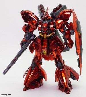 RG 1/144 ガンダムベース限定 サザビー [メカニカルコアメッキ] - 様々な角度から (1/6)