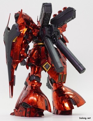 RG 1/144 ガンダムベース限定 サザビー [メカニカルコアメッキ] - 様々な角度から (6/6)