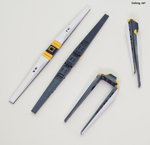 1/144 Option Parts Set Gunpla 19 (Fin Funnel) - 핀 판넬의 기능성은 설정에 충실하고, 고정성도 우수합니다.