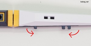 1/144 Option Parts Set Gunpla 19 (Fin Funnel) - 2개의 가동식 핀이 내장되어 있어, 필요시 돌출시켜 결합하는 방식입니다. 다만 2핀 고정부는 좌/우 양쪽으로 돌출시킬 수 있지만, 1핀 고