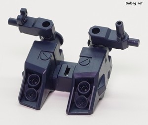 1/144 Option Parts Set Gunpla 19 (Fin Funnel) - 더블 핀 판넬 버전의 백팩으로 조합해본 모습