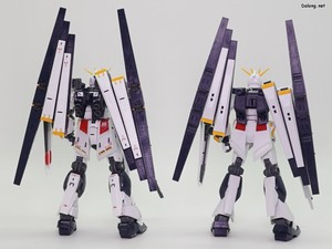 1/144 Option Parts Set Gunpla 19 (Fin Funnel) - 후쿠오카 사이드-F 한정으로 발매된 RG 뉴건담 더블 핀 판넬 버전과 함께. EG로도 동일한 핀 판넬 배치를 구현할 수 있습니다. (2/2