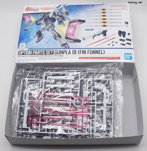1/144 Option Parts Set Gunpla 19 (Fin Funnel) - Box 
 Open