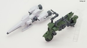 1/144 Option Parts Set Gunpla 20 (Ride-On Set) - 빌드 커스텀 시리즈로 나왔던 2개의 킷이 합본되어 나왔습니다.