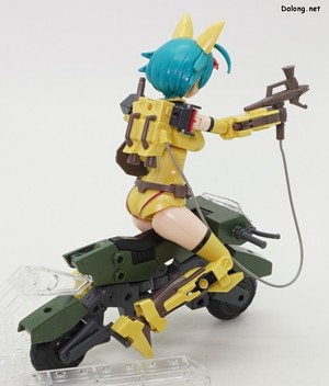 1/144 Option Parts Set Gunpla 20 (Ride-On Set) - 피겨라이즈 스탠다드 다이버 나미에 추가로 적용해본 모습. (2/2)