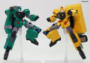 HG Gekiryujin - 풍룡 & 뇌룡 합동 포즈 1 (1/2)