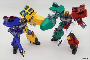 HG Gekiryujin - 환룡신 & 강룡신 합동 포즈 (1/2)