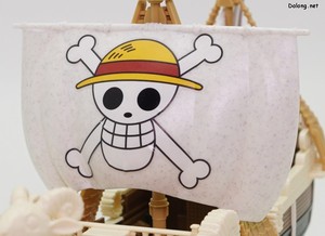 One Piece Going Merry -A Netflix Series: ONE PIECE- - 돛 파츠는 검은 반점이 뿌려진듯한 특수 사출이 적용되었습니다.