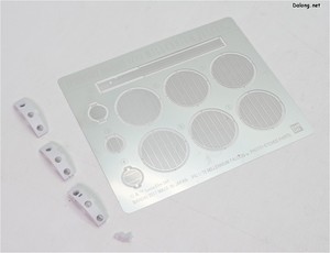 PG 1/72 Millennium Falcon - 마지막으로 사용하지 않은 에칭파츠와 에칭파츠용 고정 파츠들. 언젠가 도색할 경우를 대비하여 아껴놨습니다.