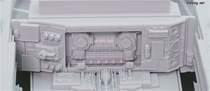 PG 1/72 Millennium Falcon - 정면부 안쪽과 옆면의 디테일들 (2/6)