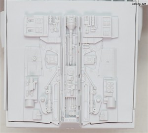 PG 1/72 Millennium Falcon - 정면부 안쪽과 옆면의 디테일들 (4/6)