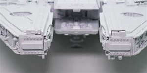 PG 1/72 Millennium Falcon - 정면부 안쪽과 옆면의 디테일들 (1/6)