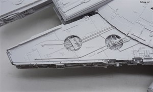 PG 1/72 Millennium Falcon - 하부 디테일샷. (1/11)