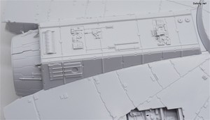 PG 1/72 Millennium Falcon - 하부 디테일샷. (8/11)