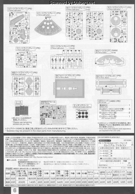 PG 1/72 Millennium Falcon - Manual (6/62)