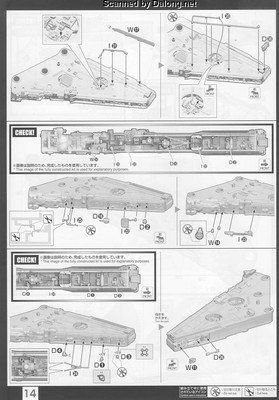 PG 1/72 Millennium Falcon - Manual (14/62)