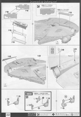 PG 1/72 Millennium Falcon - Manual (32/62)