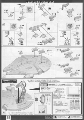 PG 1/72 Millennium Falcon - Manual (38/62)