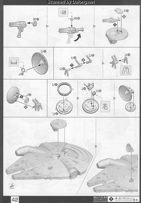 PG 1/72 Millennium Falcon - Manual (42/62)
