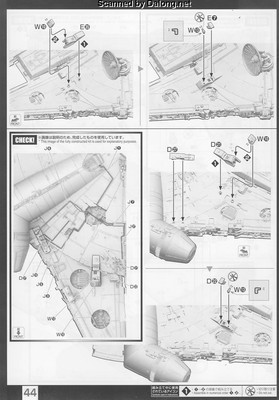 PG 1/72 Millennium Falcon - Manual (44/62)
