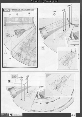 PG 1/72 Millennium Falcon - Manual (47/62)