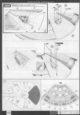 PG 1/72 Millennium Falcon - Manual (48/62)