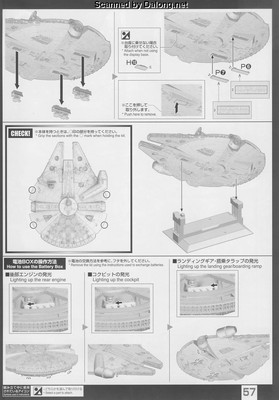 PG 1/72 Millennium Falcon - Manual (57/62)