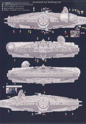 PG 1/72 Millennium Falcon - Manual (59/62)