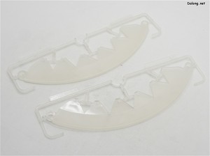 PG 1/72 Millennium Falcon - 메인 스러스터의 LED 광원 분산을 위한 특수 투명 파츠 런너