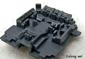 PG Yamato - 상층 브릿지의 내부 디테일. 좌석이랑 조종석까지 새겨져있는게 아주 감동이지 말입니다 ㅠ_ㅠ~ 저 손톱만한 부품에..