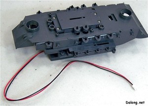 PG Yamato - 펄스포 가동부와 함교 커버의 조립.