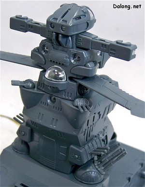 PG Yamato - 함교 베이스의 디테일. 아직 외장 부품들이 완성되지 않은 디테일이지만, 모양새가 좋네요.