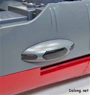 PG Yamato - 저런 투명 부품으로 가리게 되어 있습니다. 감쪽같지요??