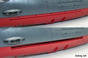 PG Yamato - 매뉴얼에서 친절하게 옆구리 장갑을 여닫는법을 설명해줍니다. 손에 쥔 것은, 여닫이 전용 고정핀으로써, 이거 없이 열고 닫으려면 무지 빡셉니다;