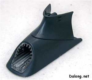 PG Yamato - 파동포 노즐은 모두 통짜 부품들로 접합선이 없습니다.