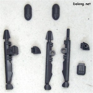 PG Yamato - 주포/부포의 조립과 함께... 뒤쪽의 발사대 부분 조립도.