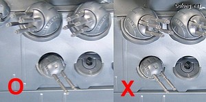 PG Yamato - 그런데, 실제로 이 20개의 펄스포가 동시에 가동될 때, 층별로 엇갈려서 회전하거든요. 즉, 왼쪽 그림처럼 끼워야지 오른쪽 그림처럼 같은 방향으로 끼우면 기믹이 아예 안움직입니다;