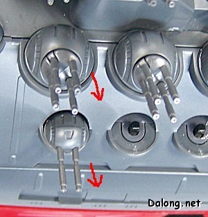 PG Yamato - 그래서 아예 펄스포가 정면을 보는 상태로 전동기믹을 돌려놓고 일렬로 끼우던지, 아니면 아예 엇갈려서 끼우던지 하셔야 합니다. 제가 저거 멋모르고 잘못끼워서 원인 찾는다고 죄다 다시 분해했답니다 ㅠ_ㅠ