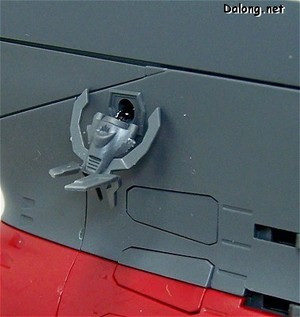 PG Yamato - 정박시에는 얇은 닻을, 선체에 부착시에는 입체형 닻을 달게 되어 있습니다.