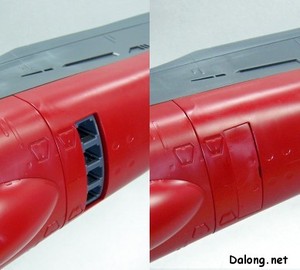 PG Yamato - 선체 하부의 전원코드는 커버로 가려둘 수는 있으나.. 스탠드에 올려두지 않으면 보관이 엄청 힘든 킷이라 실제로 가리게 될 일은 별로 없을 듯. 매달아 놓지 않는한..