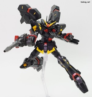 Super Robot War Huckebein Mk-III Trombe - 그라비톤 라이플 사격 포즈 (1/3)