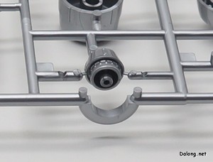 Star Wars 1/48 The Mandalorian's N-1 Starfighter - 슬라이드 금형이 적용된 파츠들 (2/2)