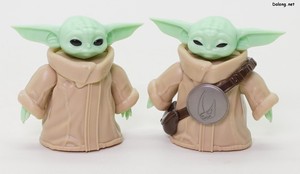 1/12 マンダロリアン＆グローグー [STAR WARS: THE MANDALORIAN AND GROGU] - 通常形態と新型アーマー装着状態のグローグー。表情は2種類から選べます。(1/2)