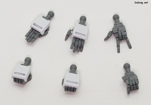 Macross VF-25F Messiah Valkyrie Alto Custom - 손은 총 6개가 제공되는데.. 전작들처럼 손등 파츠는 4개뿐이라 돌려써야 합니다. 이게 무슨 시리즈 전통도 아니고, 왜 자꾸 이러는지 모르겠네