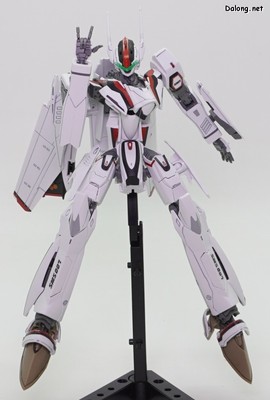 Macross VF-25F Messiah Valkyrie Alto Custom - I Love you 수화 손가락 포즈 (1/2)