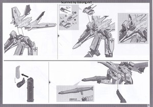 Macross VF-25F Messiah Valkyrie Alto Custom Deluxe Set - Manual (15/20)